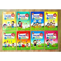 Thumbnail Sách - Bộ phát triển IQ cho bé 5 đến 6 tuổi (Combo 8 cuốn) 2