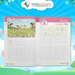 Thumbnail Sách - Bộ tập tô chữ chuẩn bị cho bé chuẩn bị vào lớp 1 - Dành cho trẻ học Mẫu giáo (Lẻ cuốn) 2