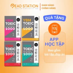 Thumbnail Sách Bộ: YBM TOEIC 1000: Reading (1-2) + Listening (1-2) (Combo/Lẻ 4 Cuốn) 1