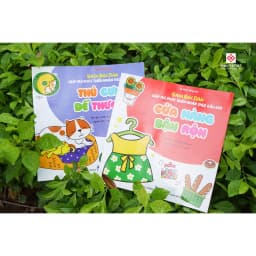 Thumbnail Sách bóc dán giúp trẻ phát triển nhận thức đầu đời - Cho trẻ từ 3 - 6 tuổi - Đinh Tị Books 1