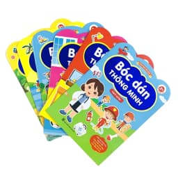 Thumbnail Sách - Bóc Dán Thông Minh - Dành Cho Trẻ Từ 2-6 Tuổi - Song Ngữ Việt Anh (Bộ 6 Cuốn) 1