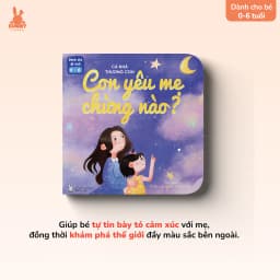 Thumbnail Sách Cả Nhà Thương Con - Bộ sách thơ tập nói, tập đọc giúp phát triển ngôn ngữ cho bé 0-6 tuổi 4