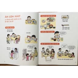 Thumbnail Sách - Cẩm nang sinh hoạt bằng tranh cho bé - trọn bộ 4 quyển 1