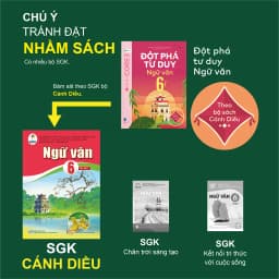 Thumbnail Sách - Cánh Diều - Đột phá tư duy Ngữ văn 8 - Giúp con tự học ngay tại nhà 2
