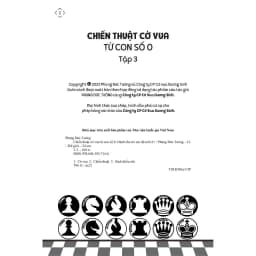 Thumbnail Sách - Chiến thuật cờ vua từ con số 0 - Tập 3 3