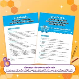 Thumbnail Sách - Chinh phục 8+ luyện thi vào 10 môn Tiếng Anh theo chủ đề - tái bản 2025 chương trình mới 3
