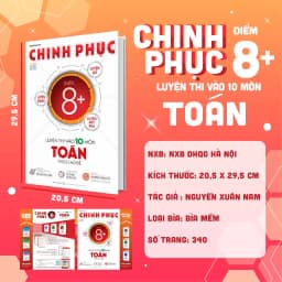 Thumbnail Sách Chinh phục luyện thi vào 10 môn Toán theo chủ đề 3