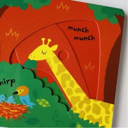Thumbnail Sách chuyển động thông minh động vật Baby's Very First Slide and See Animals Usborne cho bé 1 tuổi trở lên 3