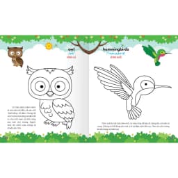Thumbnail Sách - Colouring 365 ngày Tô màu - KHÁM PHÁ THẾ GIỚI PHÁT TRIỂN TRÍ TUỆ - Động vật nuôi, Chim, Cá (Tập 1) 1