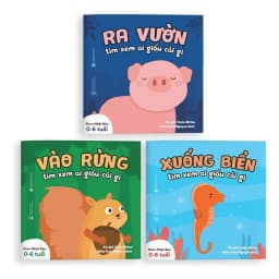 Thumbnail Sách - Combo 11 cuốn Ehon cho bé từ 0 - 6 tuổi - Ai giấu cái gì - Buồn ngủ ơi là buốn ngủ - Bạn là ai vậy? 2