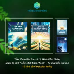 Thumbnail Sách - Combo 2 cuốn : Tầm Nhìn Giáo Dục + Lộ Trình Khai Phóng, bìa cứng - Tác giả Trần Thế Công 2