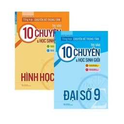 Thumbnail Sách - Combo 2 cuốn Tổng Hợp Chuyên Đề Trọng Tâm Thi vào 10 Chuyên và Học Sinh Giỏi 9 lẻ tùy chọn - Bookmall 2