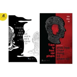 Thumbnail Sách - Combo 2 Quyển: Thiên Tài Bên Trái, Kẻ Điên Bên Phải + Tâm Lý Học Tội Phạm: Phác Họa Chân Dung Kẻ Phạm Tội 1