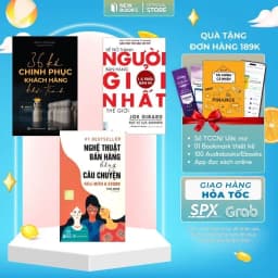 Thumbnail Sách- Combo 3 cuốn sách 36 kế chinh phục khách hàng, nghệ thuật bán hàng bằng câu chuyện, người bán hàng giỏi nhất 1