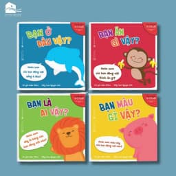 Thumbnail Sách combo 4 cuốn - Bạn là ai vậy (dành cho trẻ từ 0-3 tuổi) 1