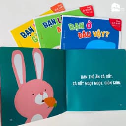 Thumbnail Sách combo 4 cuốn - Bạn là ai vậy (dành cho trẻ từ 0-3 tuổi) 3