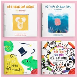 Thumbnail Sách - Combo 4 cuốn Điều kì diệu của màu sắc - Ehon Nhật Bản cho bé 0 - 6 tuổi 1