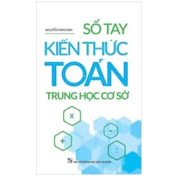 Thumbnail Sách - Combo 5 cuốn Sổ Tay Kiến Thức Toán  + Ngữ Văn + Tiếng Anh + Vật Lý + Hóa Học Trung Học Cơ Sở - lẻ tùy chọn 1