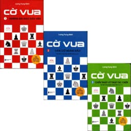 Thumbnail Sách - Combo bộ Cờ vua Những bài học đầu tiên (Tập 1), Ván cờ hoàn hảo (Tập 2), Chiến thuật: Kỹ thuật tác chiến (tập 3) 1