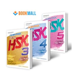 Thumbnail Sách - Combo Chinh phục đề thi HSK 3 - HSK 4 - HSK 5 (Kèm giải thích ngữ pháp chi tiết) lẻ tùy chọn 1