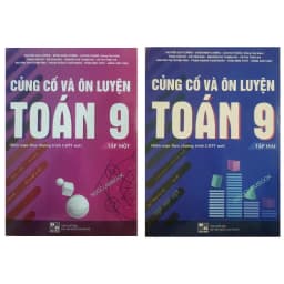 Thumbnail Sách - Combo Củng cố và ôn luyện Toán 9 1