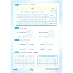 Thumbnail Sách - Combo Đề Kiểm Tra Toán Và Tiếng Việt Lớp 5 - Học Kì 2 - Kết Nối Tri Thức (Bộ 2 Cuốn) 2