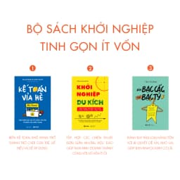 Thumbnail Sách - Combo Khởi Nghiệp Tinh Gọn Ít Vốn 1