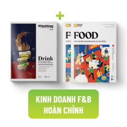 Thumbnail Sách - COMBO KINH DOANH F&B HOÀN CHỈNH (Hashtag No.1 Drink + Hashtag No.4 Food) 2