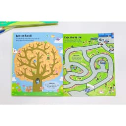 Thumbnail Sách - Combo Mê cung phát triển tư duy tập 1,2,3,4, du hành vũ trụ, khám phá thế giới - Vizibook 2