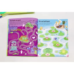 Thumbnail Sách - Combo Mê cung phát triển tư duy tập 1,2,3,4, du hành vũ trụ, khám phá thế giới - Vizibook 3