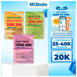 Thumbnail Sách - Combo Ngữ Pháp Tiếng Hàn Thông Dụng 1