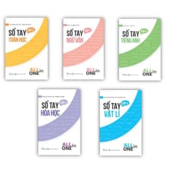 Thumbnail Sách - Combo Sổ tay kiến thức môn Toán Lý Hóa cấp 3 - All in one Mcbooks 1