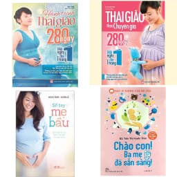 Thumbnail Sách - Combo: Thai giáo theo chuyên gia+Hành trình thai giáo+ Sổ Tay Mẹ Bầu+Chào con ba mẹ đã sẵn sàng( lẻ,tùy chọn,bộ) 1