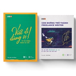 Thumbnail Sách Combo VIẾT RA TIỀN (Viết đi đừng sợ + Con đường trở thành Freelance Writter) 1
