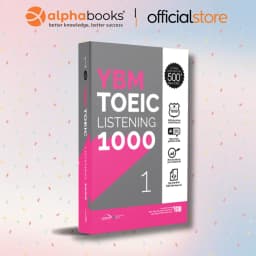 Thumbnail Sách > Combo YBM TOEIC 1000 (Trọn Bộ 4 Cuốn) - Chinh Phục Lộ Trình Toeic 500+ Đến 700+ (Alpha Books) 4