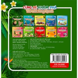 Thumbnail Sách Cùng Bé Khám Phá Thế Giới Xung Quanh Động Vật Sách Song Ngữ (Bìa cứng) 4