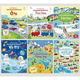 Thumbnail Sách dán hình đầu đời cho bé (6 cuốn) 1