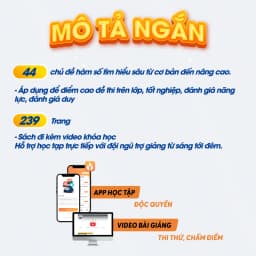 Thumbnail Sách Đạt Điểm Tối Đa Từ A Đến Z Hàm Số Và Các Bài Toán Liên Quan 2024 biên soạn bởi thầy Nguyễn Tiến Đạt 2