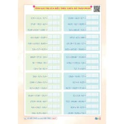 Thumbnail Sách - Để giỏi Toán con phải giỏi tính lớp 5 (QB) 3