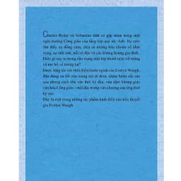 Thumbnail Sách - Địa Đàng Xa Lối - Evelyn Waugh 1