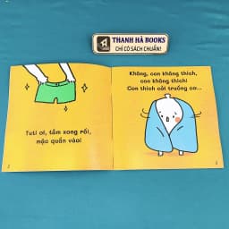 Thumbnail Sách - Ehon Bé Tự Tin Giao Tiếp (Dành cho trẻ từ 3-8t) - 6 quyển, lẻ tùy chọn 3