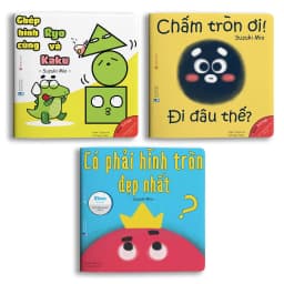 Thumbnail Sách Ehon - Bộ 3 cuốn Điều kỳ diệu của hình khối - Dành cho trẻ từ 0-6 tuổi 1