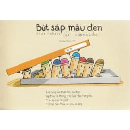 Thumbnail Sách Ehon Bút sáp màu đen tập 3: Con Ma Bí Ẩn 1