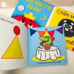 Thumbnail Sách Ehon - Combo 10 cuốn Hình khối, Màu sắc, Cáo Ken 2