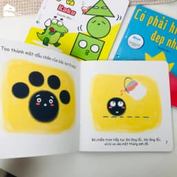 Thumbnail Sách Ehon - Combo 10 cuốn Hình khối, Màu sắc, Cáo Ken 3