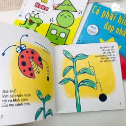 Thumbnail Sách Ehon Combo 3 cuốn Điều kỳ diệu của hình khối Ehon dành cho bé từ 0 6 tuổi 3