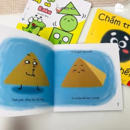 Thumbnail Sách Ehon Combo 3 cuốn Điều kỳ diệu của hình khối Ehon dành cho bé từ 0 6 tuổi 4
