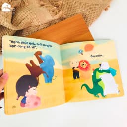 Thumbnail Sách Ehon - Combo 9 cuốn Moi moi Âm thanh Buồn ngủ - Cho bé 0-2 tuổi 4