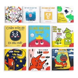 Thumbnail Sách ehon hay nhất: Màu sắc, Âm thanh, Hình khối - Ehon Nhật Bản cho bé 0 - 6 tuổi 1
