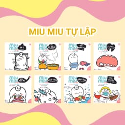 Thumbnail Sách - Ehon Kĩ Năng Sống: Miu Bé Nhỏ, Miu Tự Lập - Combo 24 quyển song ngữ (Dành cho trẻ từ 1-6 tuổi) 2